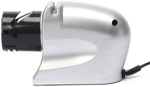 Электрическая точилка для ножей и кухонных ножниц от сети Electric Knife Sharpener 2 в 1 проводной станок точило инструмент для заточки лезвий 220V