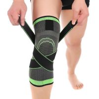 Еластичний бандаж колінного суглоба Knee Support WN - 26 Фіксатор коліна, наколінник компресійний для захисту суглобів Supretto рухайся легко