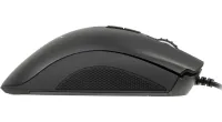 Ігрова дротова комп'ютерна мишка Weibo S320 USB 7 Кнопок з RGB підсвічуванням для ПК, геймерська USB миша 4800 DPI для комп'ютера і ноутбука Чорна