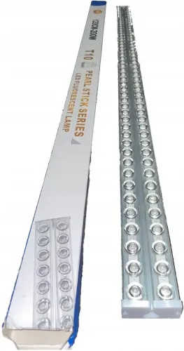 Світлодіодна стельова лампа з лінзами Tube Light T10 120 см 6500K електричний модульний світильник ліхтар на стіну SMD 36W від мережі 220V Біла