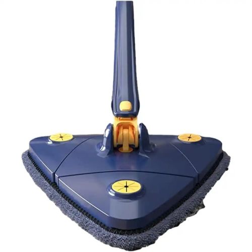 Трикутна телескопічна швабра для сухого та вологого прибирання Multi function MOP MA-89 регульована з віджимом 360 градусів для всіх поверхонь