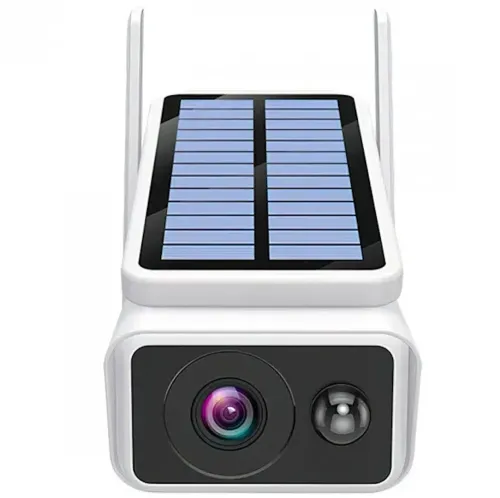 Вулична Автономна WI-FI камера відеоспостереження Solar ABQ-Q1 Full HD з сонячною батареєю, Бездротова IP відеокамера для зовнішнього спостереження
