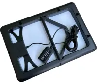 Складна сонячна панель батарея Solar Panel CCLamp CL-670 7W з USB виходом для зарядки телефону, Портативна зарядна станція трансформер від сонця