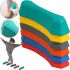 Балансувальна доріжка Stepping Stones Children Balance 6 штук для розвитку моторики і почуття рівноваги, 6 мостів крокового балансу для дітей