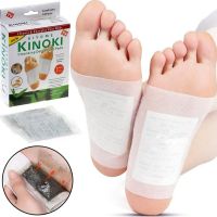 Лечебный пластырь Kiyome Kinoki для очищения организма Очищающие организм пластыри на стопы Киноки Комплект из 10 пластырей для выведения токсинов