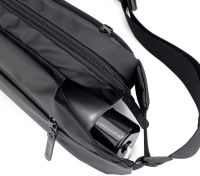 Чоловіча сумка через плече Baellery Cross Body Bag JXA1808 нагрудна водонепроникна повсякденна бананка на груди зі штучної шкіри 13Х17 см