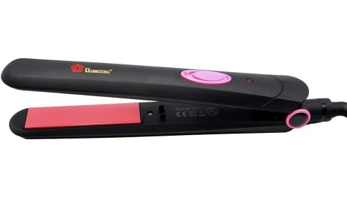 Утюжок плойка для выпрямления волос Domotec MS-4908 45W выпрямитель для укладки и выравнивания с быстрым нагревом, керамический прибор щипцы MS4908