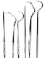 Набор для чистки зубов Dental Toothpick Set 7 в 1 портативный комплект инструментов зубочисток для ухода за полостью рта в металлическом футляре