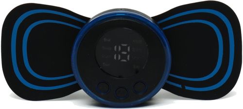 Імпульсний масажер міостимулятор метелик Pulse massage Stick електростимулятор для відновлення і тренування м'язів всього тіла на акумуляторі USB