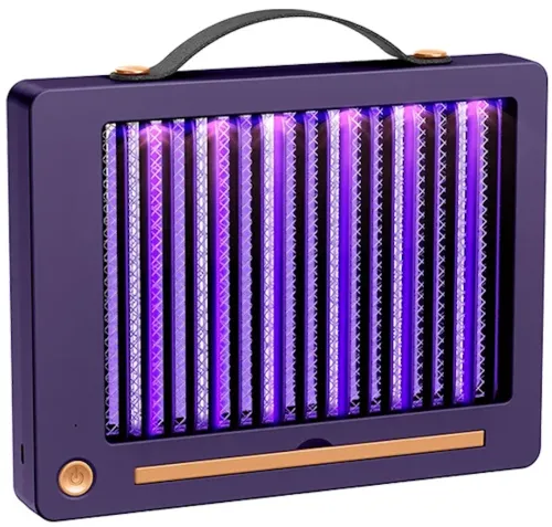 Акумуляторна Світлодіодна лампа пастка для літаючих комах Mosquito Killer Shock Lamp Y13, знищувач комарів, мух і мошок Y - 13 3W від USB