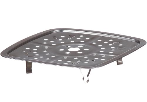 Універсальна сковорода Copper Cook Deep Square Pan Ampowar 24 см з фритюром і пароваркою з кришкою, антипригарна сковорідка фритюрниця з друшляком