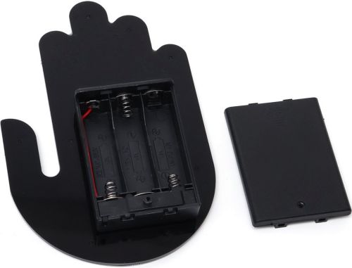 Світлодіодна рука fun gesture hand LED-долоня з жестами на липучці з підсвічуванням, автомобільний знак на заднє скло в салон авто з пультом управління