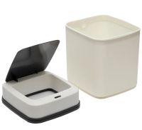 Розумне автоматичне відро для сміття на 10 л Sensor Trash Box JH - 68 з сенсорною кришкою для сміття, сенсорна кошик з розумним датчиком на батарейках