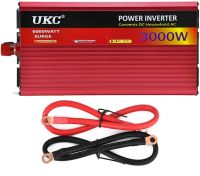 Автомобільний інвертор напруги UKC AR-3000M 12V-220V 3000W з функцією плавного пуску, авто перетворювач напруги струму 12В 220В 3000Вт