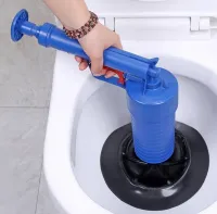 Пневматичний вантуз високого тиску Toilet dredge Gun, Плунжер для раковини з гідроударом, для прочищення труб каналізації Plunger Pipe Dredger