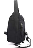 Чоловіча сумка через плече Baellery Cross Body Bag JXA1808 нагрудна водонепроникна повсякденна бананка на груди зі штучної шкіри 13Х17 см