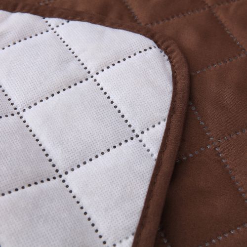 Двостороння накидка чохол на крісло Couch Coat з мікрофібри, захисне двостороннє водонепроникне стьобане покривало для крісла