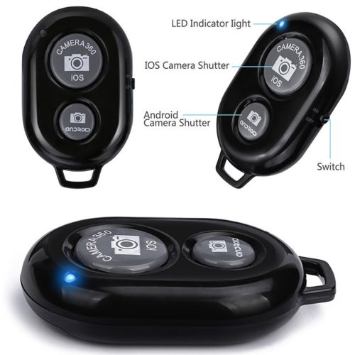 Пульт-кнопка Bluetooth Hoco RC-100 дистанционного управления камерой телефона для селфи палки, универсальный брелок, пульт для Android и IOS, штатива