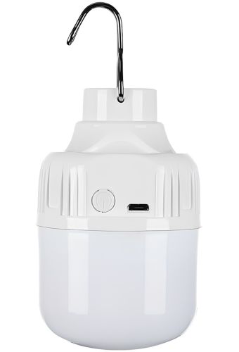 Акумуляторна кемпінгова LED лампа X-BAIL HY-701 10W підвісний світлодіодний аварійний світильник з гачком для підвішування USB Solar BL-701