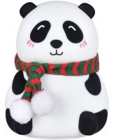 Дитячий настільний нічник Losso LJC - 142 Panda силіконовий світлодіодний RGB світильник, бездротова LED лампа Панда 7 режимів на акумуляторі USB
