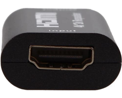 Конвертер HDMI Repeater 4k повторювач, Підсилювач відеосигналу до 40 метрів, автономний Репітер ретранслятор HDMI-HDMI подовжувач для пристроїв
