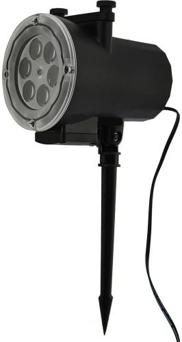 Вуличний лазерний проектор Led Change card Garden Projector PJ-518 на 12 картриджів RGB зображень, Новорічний світлодіодний диско прожектор з пультом