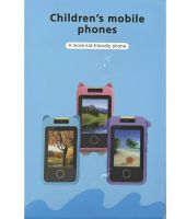 Інтерактивний смартфон Children Mobile Phones AZ-1156 акумуляторний дитячий телефон з іграми, сенсорним екраном і камерою для фото та відео від USB