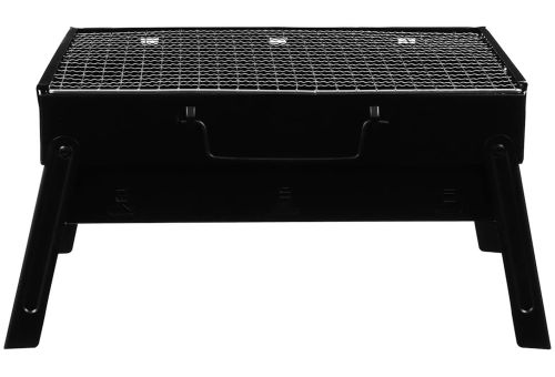 Складной BBQ гриль 43 см BBQ Grill Portable TL-372 раскладной переносной мангал на древесных углях и дровах, портативный барбекю чемодан с сеткой