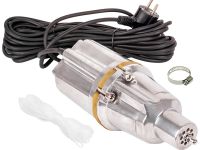 Вібраційний погружной насос Masking Vibration Pump ST / PVB-400 кабель 8 м електронасос для перекачування води з джерел з водою 400W 1080 л / год