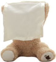 М'яка дитяча іграшка Peekaboo Bear Плюшевий ведмедик 33 см музичний інтерактивний грає в хованки говорить ведмідь від 6 місяців Пікабу Бежевий 
