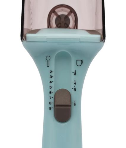 Мірні регульовані ложки Adjustable Measuring Spoon 2 в 1 пластикові ємності ваги з регулятором об'єму для сухих і рідких інгредієнтів 130 мл
