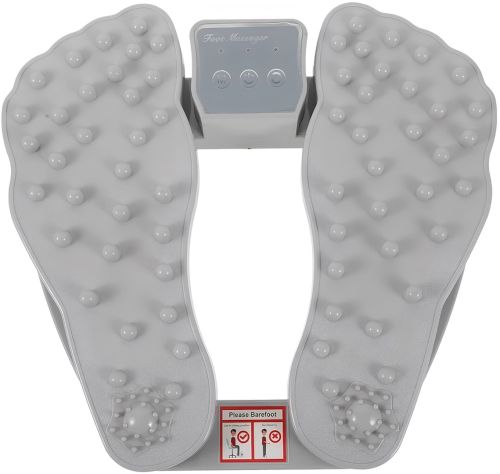 Вібраційний масажер для ніг Plantar Acupoint Foot Massager LKL-1666 електричний акупунктурний вібромасажер для стоп з функцією підігріву від мережі