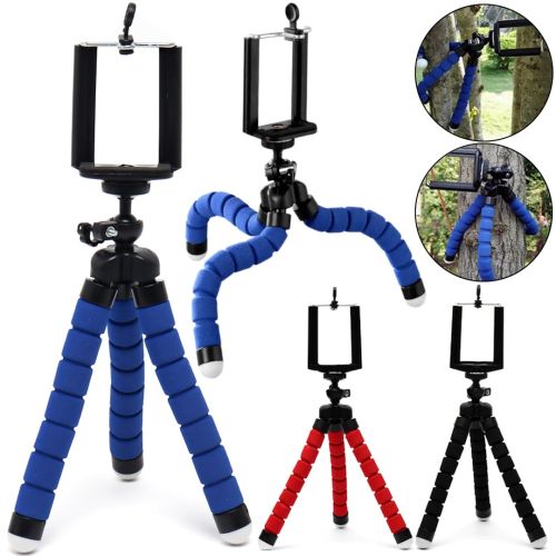 Гнучкий штатив Tripod H08 Восьминіг настільний бездротової трипод, тринога для селфи і відео, міні-штатив з кріпленням для смартфона і камери BA-1028