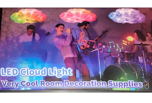 Світлодіодна 3D LED лампа Хмара Cloud Light OBL-211 підвісний нічник з RGB підсвічуванням, розумний світильник з управлінням від телефону і пульта 5W
