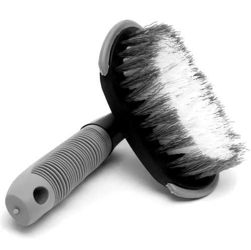 Щітка для чищення автомобільних шин Car Clean Brush T-631 13 см чистяча щітка для миття, гуми та очищення килимків у важкодоступних місцях Navaliya