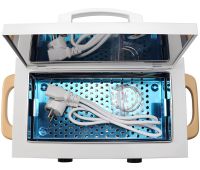 Стерилізатор сухожар Sanitizing Box Sterilizer СН-360 300W сухожарова шафа з дисплеєм для стерилізації та дезінфекції манікюрних інструментів 1.8 л