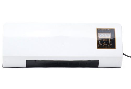 Настінний тепловентилятор Domotec MS-5962 з пультом 1800W електричний обігрівач на стіну з дистанційним управлінням на 40 кв. м 2 режими роботи