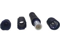 Лазерна указка Laser Blue YX-B008 10000mw синій лазер зі змінними насадками до 50 км, астрономічний лазерний цілевказівник на акумуляторі B008