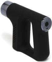 Ударный массажер пистолет Fascial Gun KH-740 Black 4 насадки, беспроводной перкуссионный вибромассажер 6 режимов для мышц всего тела на аккумуляторе
