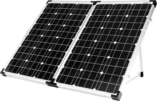 Складна полікристалічна сонячна панель Solar Board FOLD 80W 18V 67х45х3.5 см, розкладна сонячна батарея 670х450х35 мм для зарядки від сонця