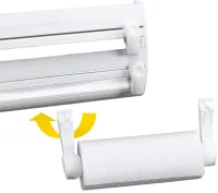 Кухонний потрійний тримач Triple Paper Dispenser 3 в 1 для паперових рушників харчової плівки та фольги Диспенсер органайзер Kitchen Roll (MA-53-20)