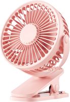 Настільний вентилятор на прищіпці Small Fan WX - 6507 портативний міні-вентилятор, охолоджувач повітря на акумуляторі з затискачем 3 режими роботи USB