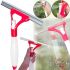 Швабра для чищення вікон Water Spray Glass Cleaner 2 в 1 щітка Очищувач скла зі скребком і розпилювачем пульверизатором для миття скла Liao