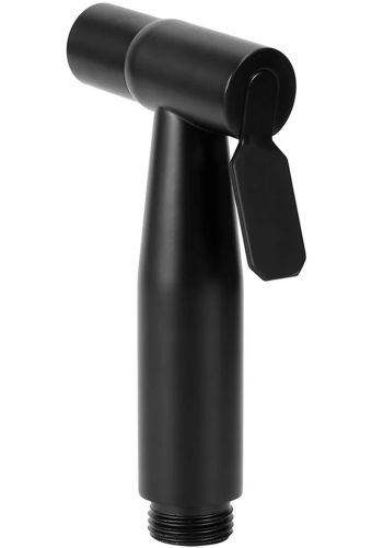 Ручний набір для біде Handheld bidet Sprayer Set AA6 - 14 Чорний змішувач лійка зі шлангом і кронштейном з нержавіючої сталі для гігієнічного душу