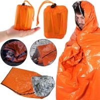 Аварійний спальний мішок Emergency Sleeping Bag багаторазовий водонепроникний рятувальний термомешок, спальник з фольги для екстремальних умов