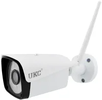 Комплект бездротового відеоспостереження відеореєстратор UKC DVR KIT 6678 WiFi набір на 8 вуличних камер з датчиком руху для зовнішнього спостереження
