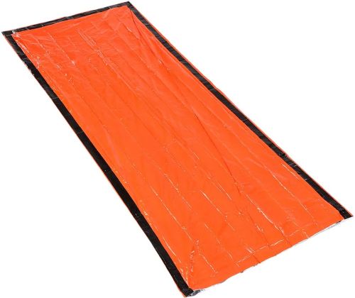 Аварійний спальний мішок Emergency Sleeping Bag багаторазовий водонепроникний рятувальний термомешок, спальник з фольги для екстремальних умов