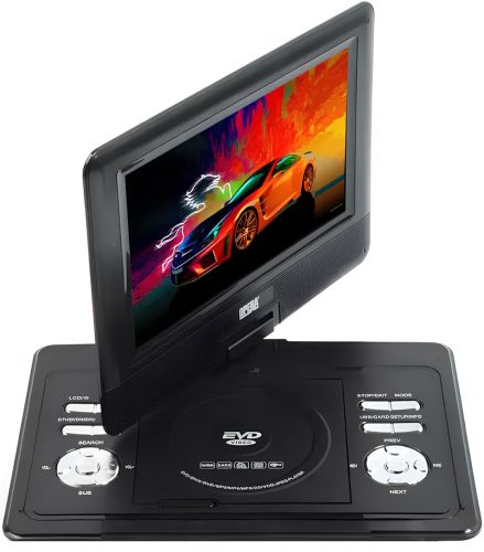 Цифровой DVD проигрыватель 11" Opera NS-1180 11"поворотный LCD плеер, автомобильная DVD-книга с Т2 тюнером, пультом ДУ и джойстиком TV USB SD OP-1180
