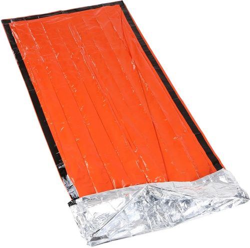 Аварійний спальний мішок Emergency Sleeping Bag багаторазовий водонепроникний рятувальний термомешок, спальник з фольги для екстремальних умов