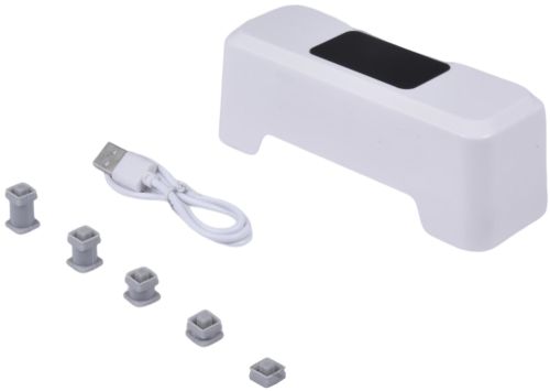 Інфрачервона кнопка зливу унітазу Sensor Flushly LY - 316 Автоматичний безконтактний змив води, водонепроникний датчик для бачка туалету USB LY316
